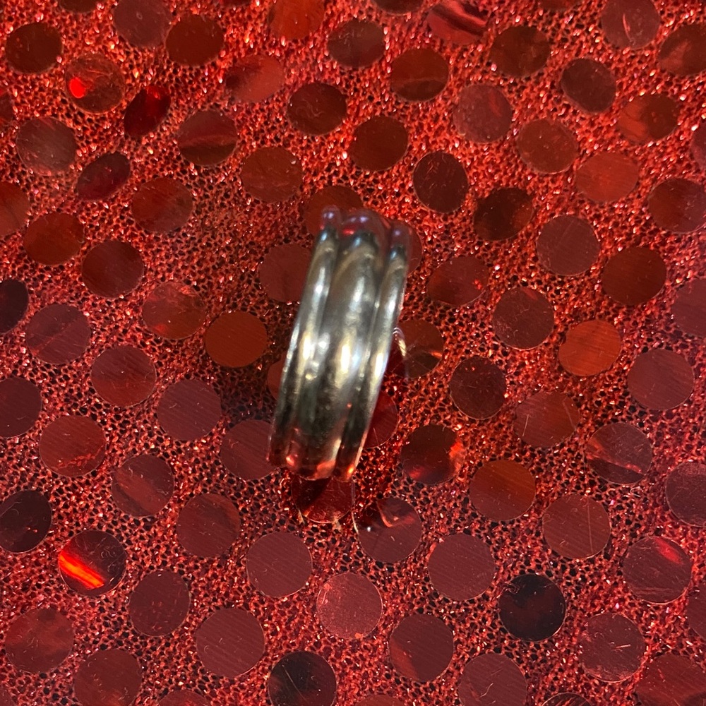Mens Wedding Band Sz 11 - Picture 3 of 4
